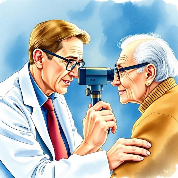 Consultation opticien-optométriste spécialisé